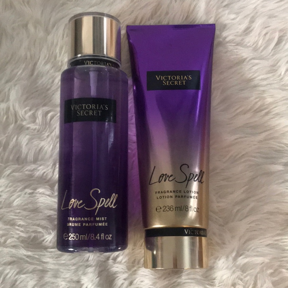 Victoria’s Secret love spell body spray